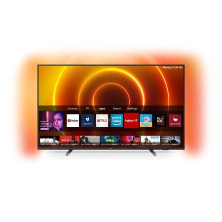 Philips 65pus7805/12 tv 165 1 cm (65") 4k ultra hd smart tv wifi gris