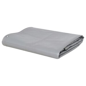 vidaXL Bâche 650 g / m² 3 5 x 5 m Gris