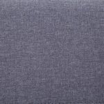 Banc banquette avec compartiment de rangement 116 cm gris clair polyester 02_0010878