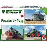 Puzzle enfant Fendt - 3x48 pieces - SCHMIDT AND SPIELE