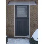 vidaXL Auvent Argenté Plastique