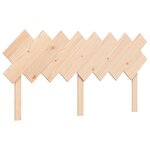 vidaXL Cadre de lit sans matelas 160x200 cm bois massif de pin