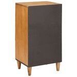 vidaXL Buffet avec tiroir Marron clair 33 5 x 40 x 75 cm