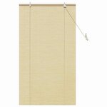 vidaXL Stores et Rideaux de fenêtre Autre Naturel Bambou
