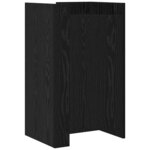 vidaXL Buffet Chêne noir 45 x 35 x 75 cm