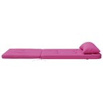 vidaXL Coussins de chaise adirondack lot de 2 rose tissu oxford