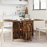 vidaXL Table à dîner 2 Pièces 140 x 80 x 77 cm Bois d'ingénierie