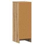 vidaXL Armoire à chaussures vieux bois 32x35x92 cm bois d'ingénierie