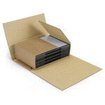 Etui-croix postal carton mediabox qualité super 2 à 8 cd (lot de 25)
