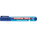Marqueur pour chevalets 383 bleu 1-5 mm x 10 EDDING