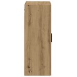 vidaXL Armoire murale chêne artisanal 69 5x34x90 cm bois d'ingénierie