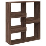 vidaXL Bibliothèque/Séparateur de pièce chêne marron 100x33x115 cm