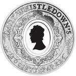 Pièce de monnaie en Argent 1 Dollar g 31.1 (1 oz) Millésime 2026 Bridgerton LADY WHISTLE DOWN