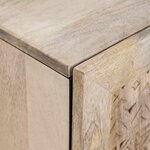 vidaXL Ensemble de mobilier de salle de bain avec tiroir 3 Pièces Blanc