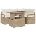 vidaXL Ensemble de canapé de jardin 5 pc 4-Nombre de places