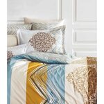 Parure de lit - housse de couette 220 x 240 + 2 taies d'oreiller 60 x 60 coton renforcé - Blanc