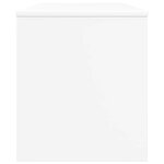 vidaXL Meuble TV Blanc 100 x 35 x 40 cm Bois d'ingénierie