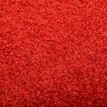 vidaXL Paillasson lavable Rouge 60x180 cm