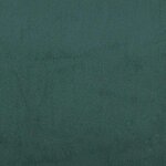 vidaXL Sommier à lattes de lit et matelas vert foncé 80x220 cm velours