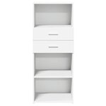 vidaXL Buffet haut blanc 50x42 5x124 cm bois d'ingénierie