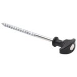 vidaXL Piquets de tente 24 Pièces 17 cm Ø7 mm acier galvanisé