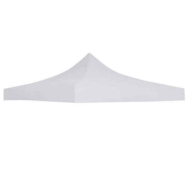 vidaXL Toit de tente de réception 3 x 3 m Blanc