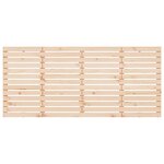 vidaXL Tête de lit murale 156x3x91 5 cm Bois massif de pin