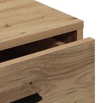 vidaXL Buffet chêne artisanal 40 x 41 x 75 cm Bois d'ingénierie