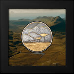 Monnaie SCOTTISH HIGHLANDS Golden Landscapes 2 Oz Argent 10$ Cook Islands 2026 (PRÉCOMMANDE)