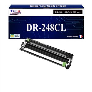 Kit Tambour compatible avec Brother DR248CL  DR-248CL pour Brother DCP-L3515CDW DCP-L3520CDW DCP-L3520CDWE DCP-L3555CDW DCP-L3560CDW