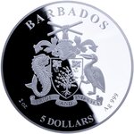 Pièce de monnaie en Argent 5 Dollars g 62.2 (2 oz) Millésime 2026 MONOPOLY