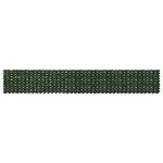 vidaXL Écran de balcon avec feuilles Vert foncé 500 x 75 cm