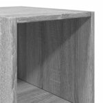 vidaXL Buffet haut sonoma gris 30x41x185 cm bois d'ingénierie