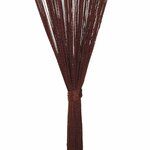 vidaXL Rideau en fils 2 Pièces 140 x 250 cm Marron