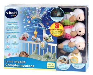 Lumi mobile compte-moutons bleu