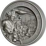 Pièce de monnaie en Argent 2 Pounds g 62.2 (2 oz) Millésime 2023 BOSTON TEA PARTY
