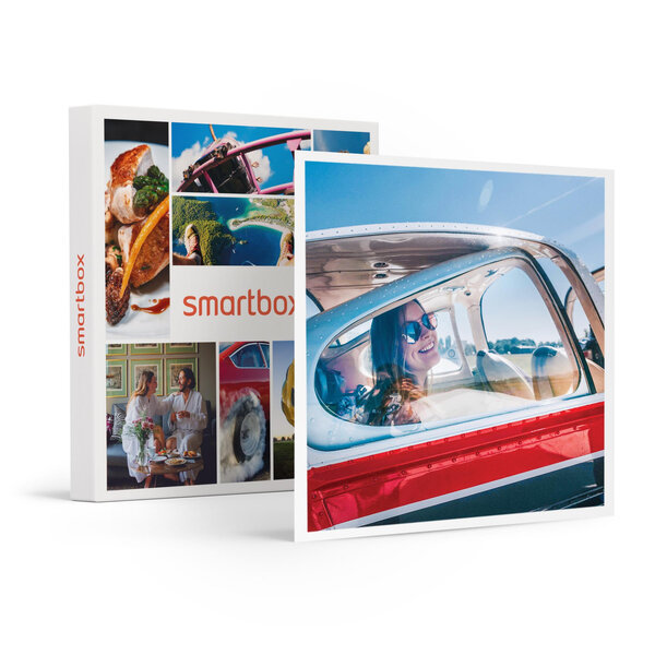 Balade aérienne d'1h pour 2 à la découverte de la région toulousaine - smartbox - coffret cadeau sport & aventure