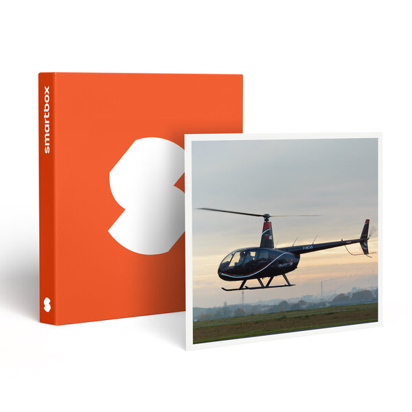SMARTBOX - Coffret Cadeau Vol découverte en hélicoptère de 20 min pour 2 personnes près d'Angers - Sport & Aventure