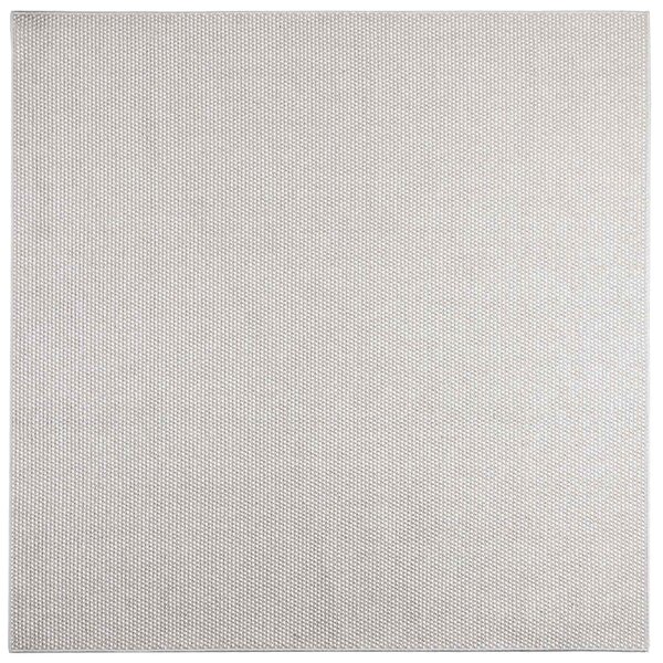 vidaXL Tapis de surface HUARTE Crème et gris 200 x 200 cm Polyester