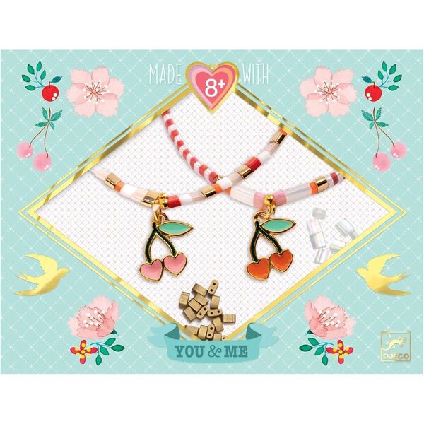 Djeco DJ00017 - Bijoux duo bracelets Tila et Cerises