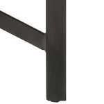 vidaXL Table de bar 120x58x107 cm Bois de manguier brut