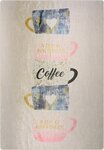Tapis de cuisine CUP 90 x 130 cm - Rose