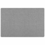 vidaXL Tapis Couloir Gris clair 100 x 150 cm 100 Polypropylène