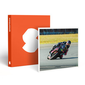 SMARTBOX - Coffret Cadeau Baptême passager en moto : 3 tours à l'arrière d'un pilote professionnel sur le circuit de Nogaro - Sport & Aventure