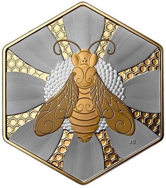 Pièce de monnaie en Argent 20 Dollars g 32 Millésime 2025 HONEY BEE