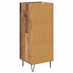 vidaXL Buffet Bois ancien 34 x 34 5 x 90 cm Bois d'ingénierie