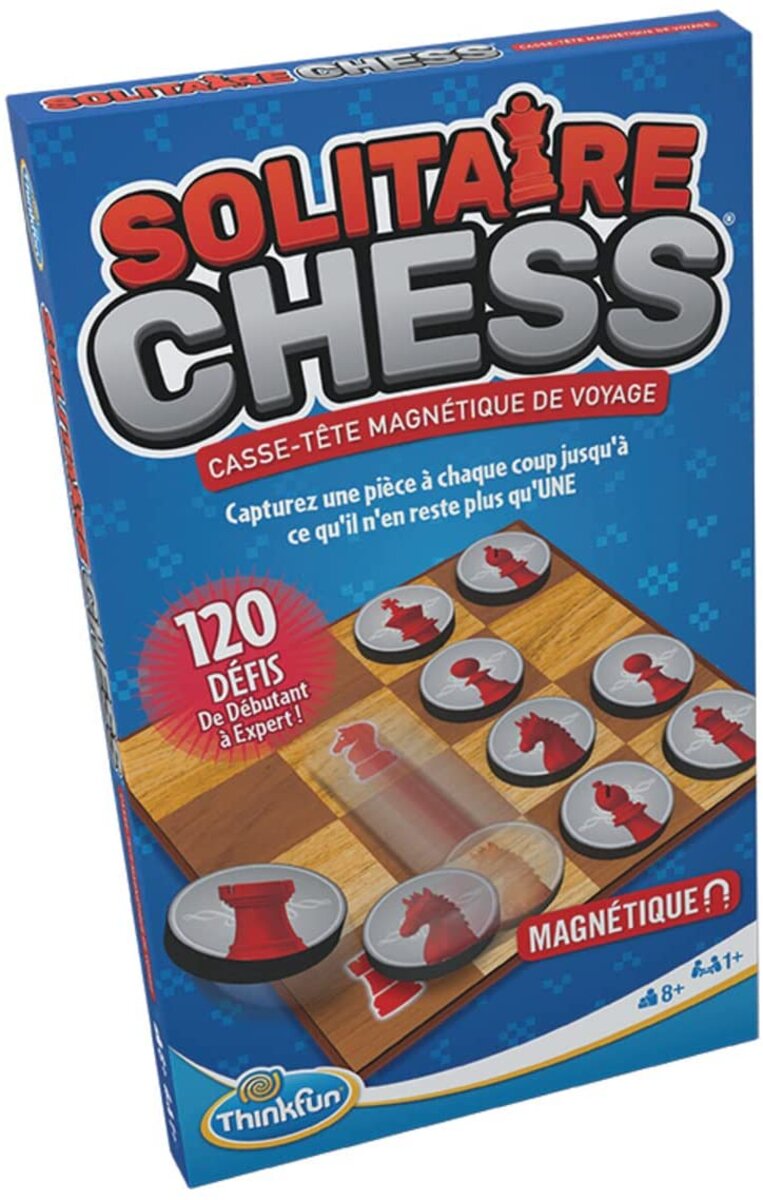 jeux magnetique solitaire chess - La Poste