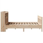 vidaXL Cadre de lit sans matelas 160x200 cm bois massif de pin