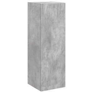 vidaXL Cabinet de Salle de Bain Mural Gris béton 33 x 34 5 x 60 cm
