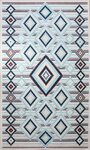 Tapis d'intérieur Berbère 120 x 180 cm - Bleu